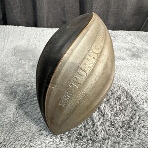 VTG Original Silver & Black 1989 Parker Brothers Nerf TURBO Football